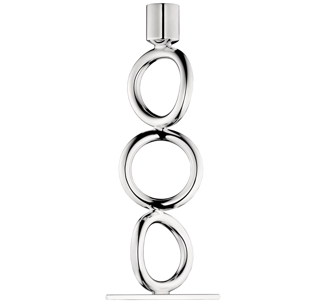 Канделябр Vertigo Ring, посеребрение