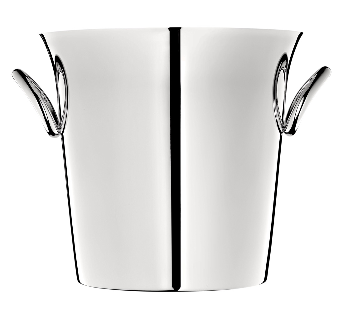 Christofle 2 Bottle Champagne Bucket Vertigo Silver Plated