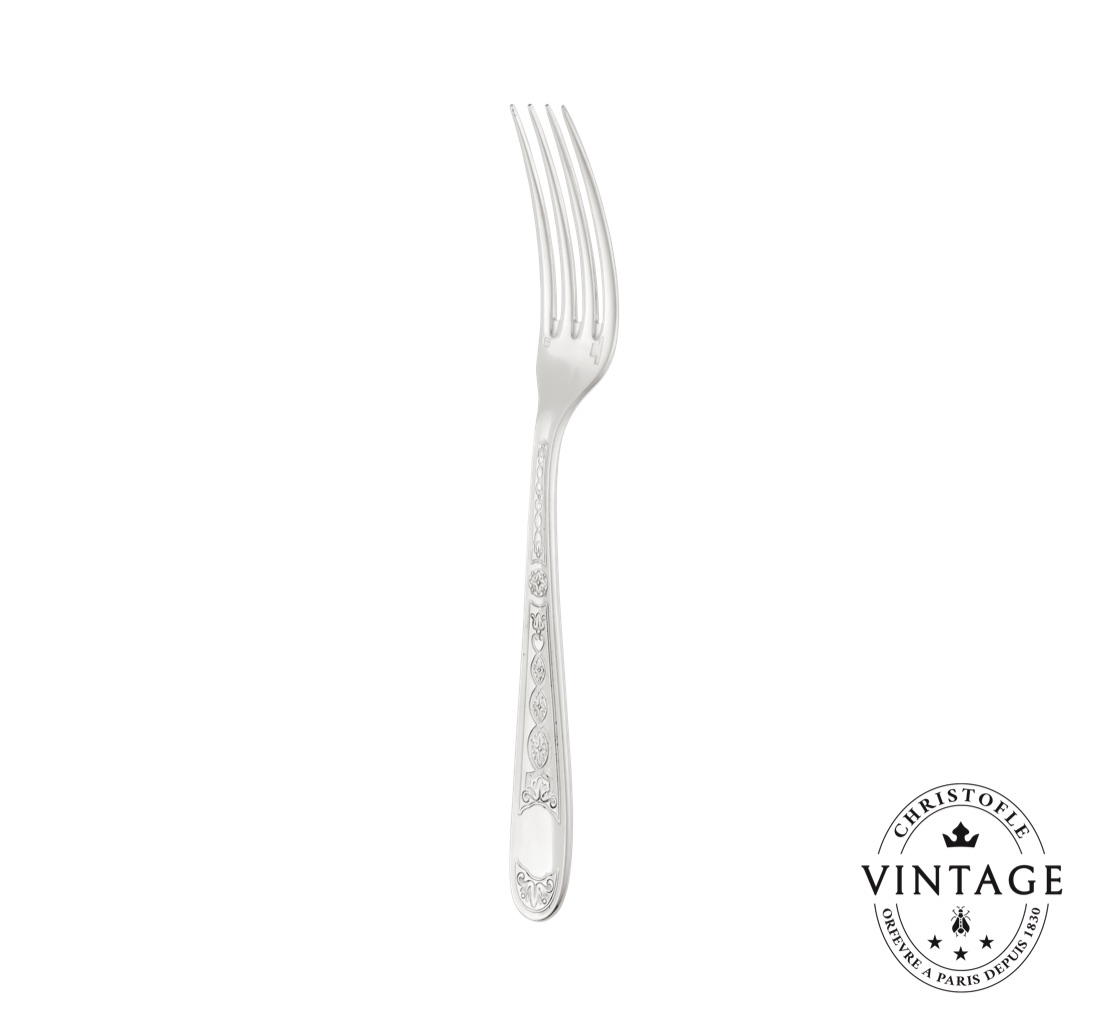 Christofle Flatware Set For 6 People 24 Pieces Villeroy Silvered