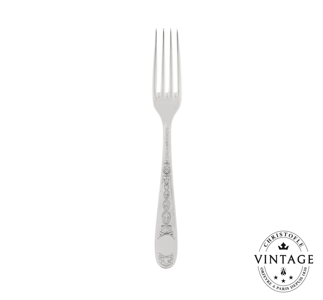 Christofle Flatware Set For 6 People 24 Pieces Villeroy Silvered