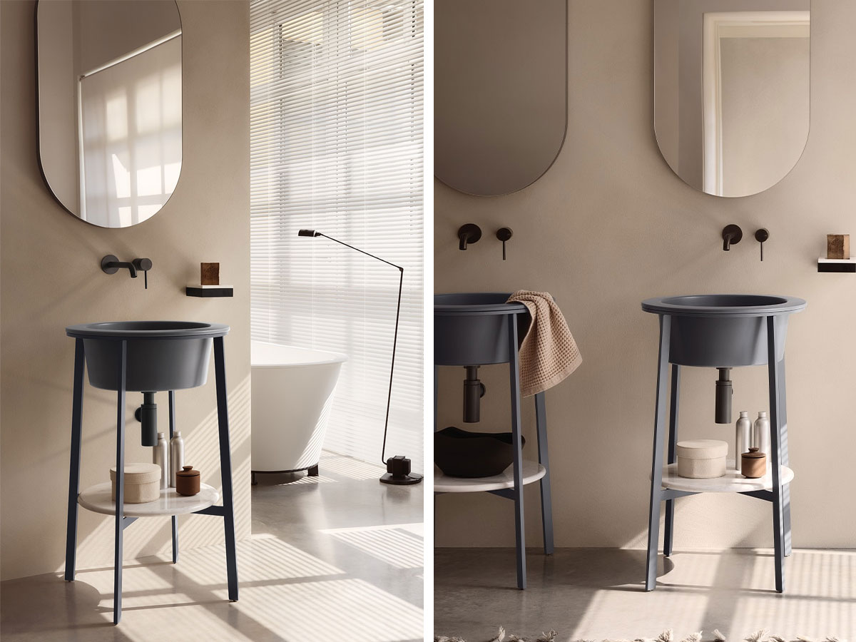 Cielo Catino Round Washbasin