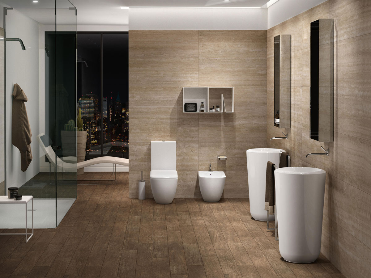 Cielo Fluid Freestanding Washbasin