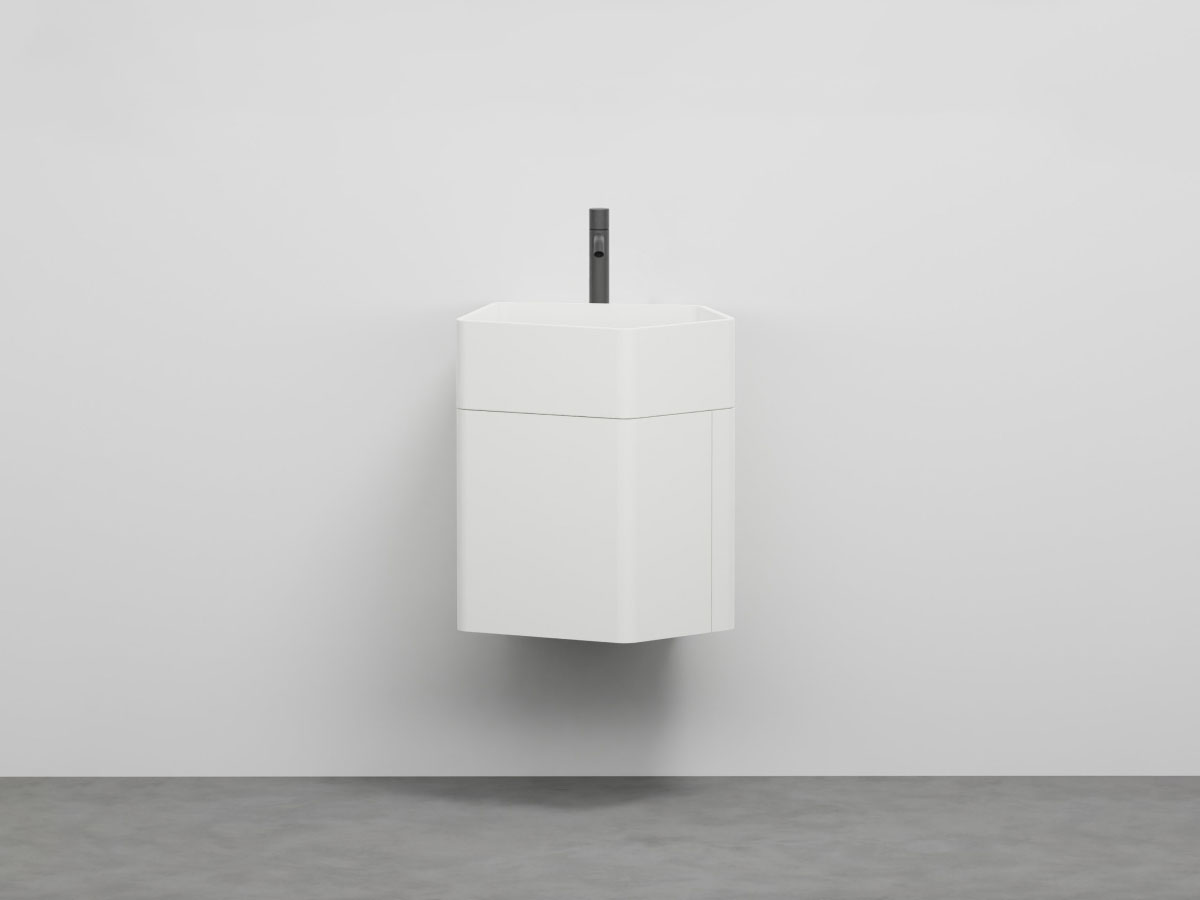 Cielo Kanto Cabinet With Washbasin 50