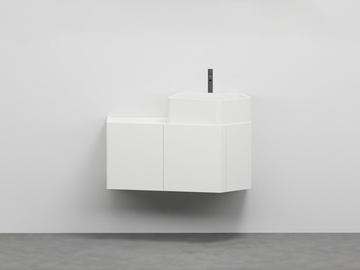 Cielo Kanto Cabinet With Washbasin 87