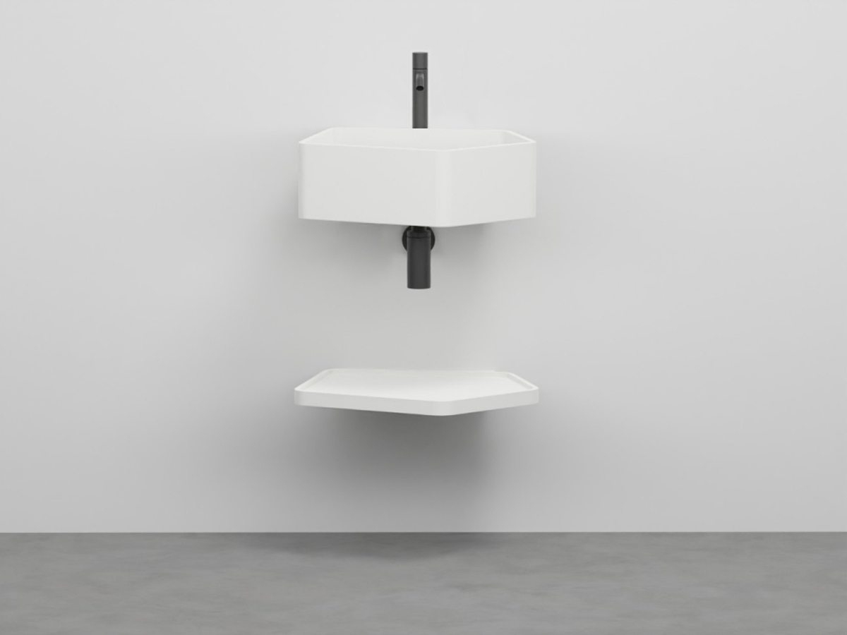 Cielo Kanto Wall Hung Washbasin With One Hole