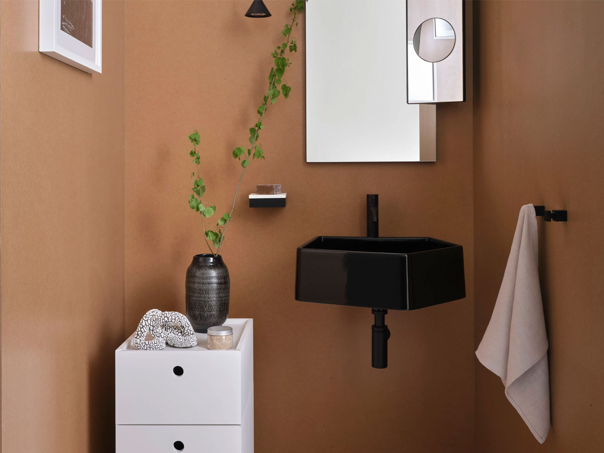 Cielo Kanto Wall Hung Washbasin With One Hole