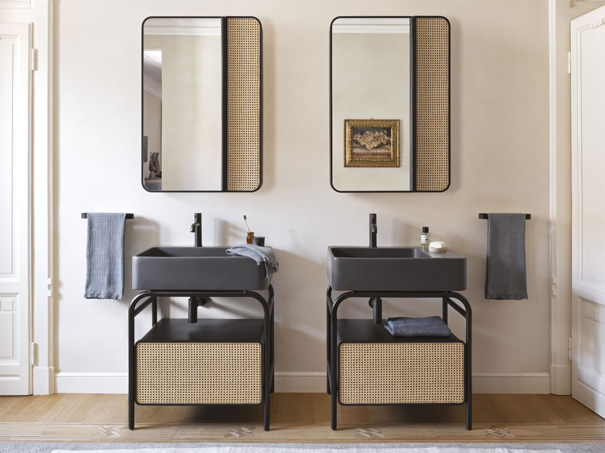 Cielo Marcel Mirror With Cabinet
