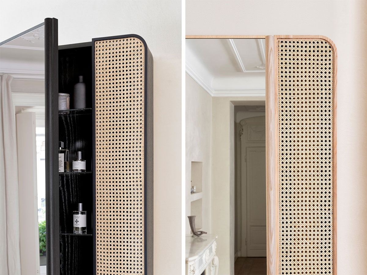 Cielo Marcel Mirror With Cabinet