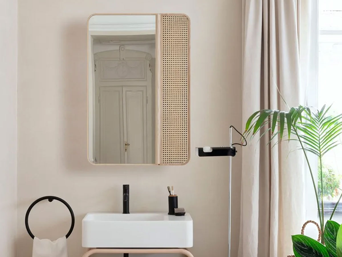 Cielo Marcel Mirror With Cabinet