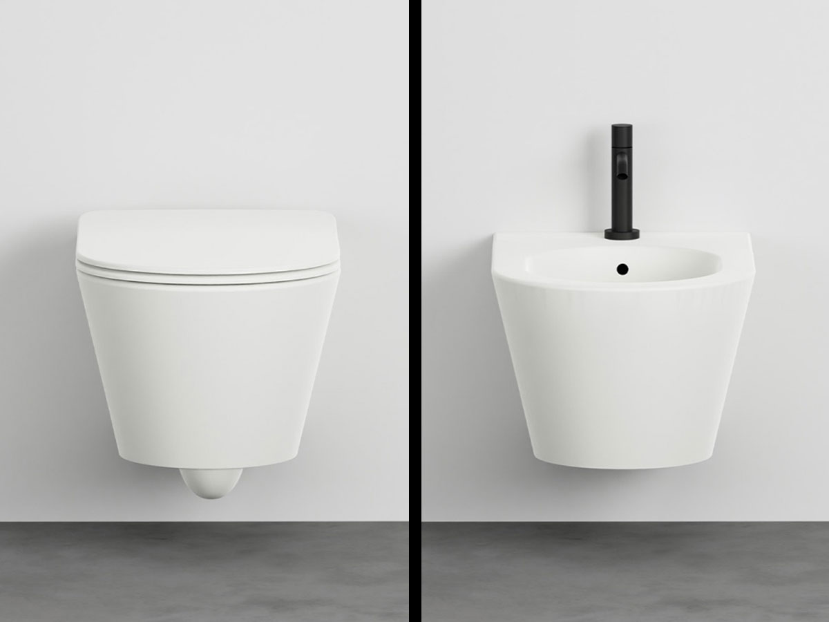 Cielo Mare Wall Hung Sanitary Ware Set