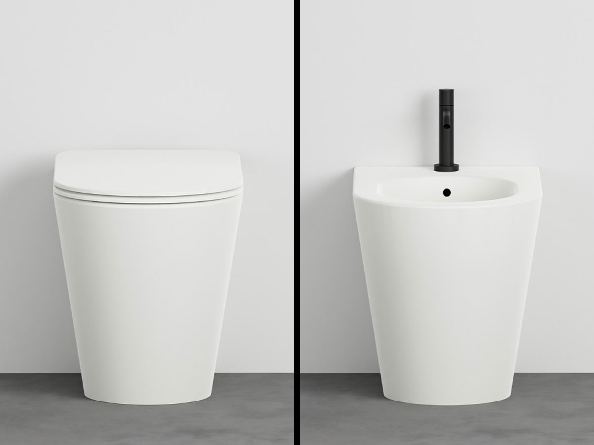 Cielo Mare Back To Wall Sanitary Ware Set