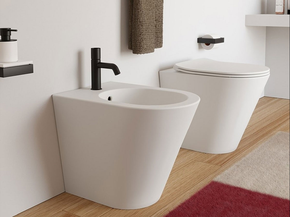 Cielo Mare Back To Wall Sanitary Ware Set