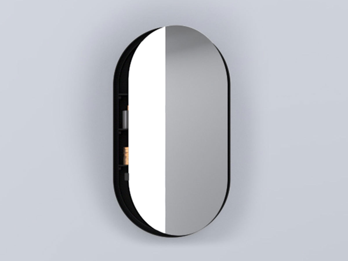 Зеркало Cielo Oval Box, контейнер