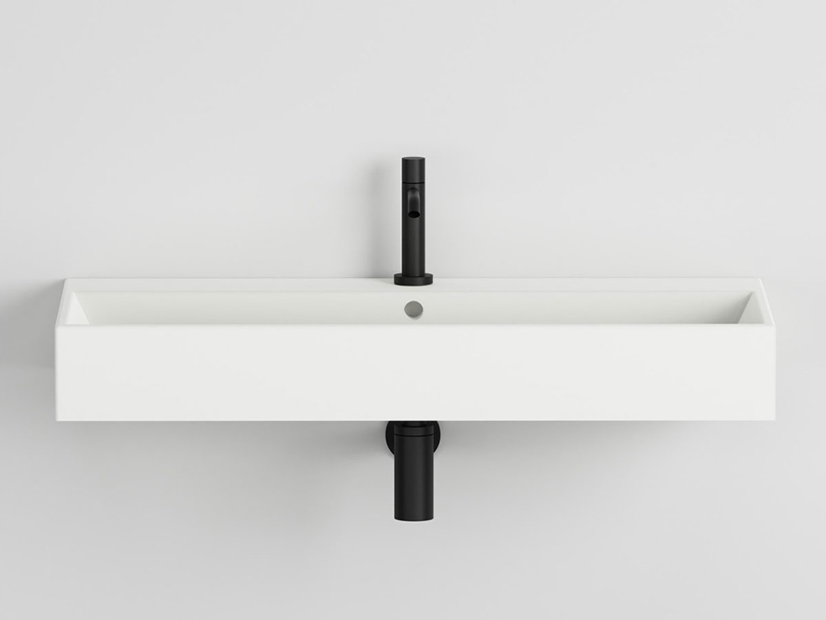 Cielo Smile Rectangular Washbasin 100