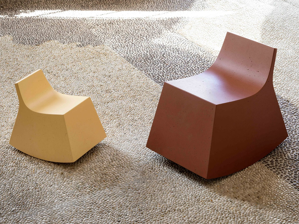 Cimento Burano Rocking Chair