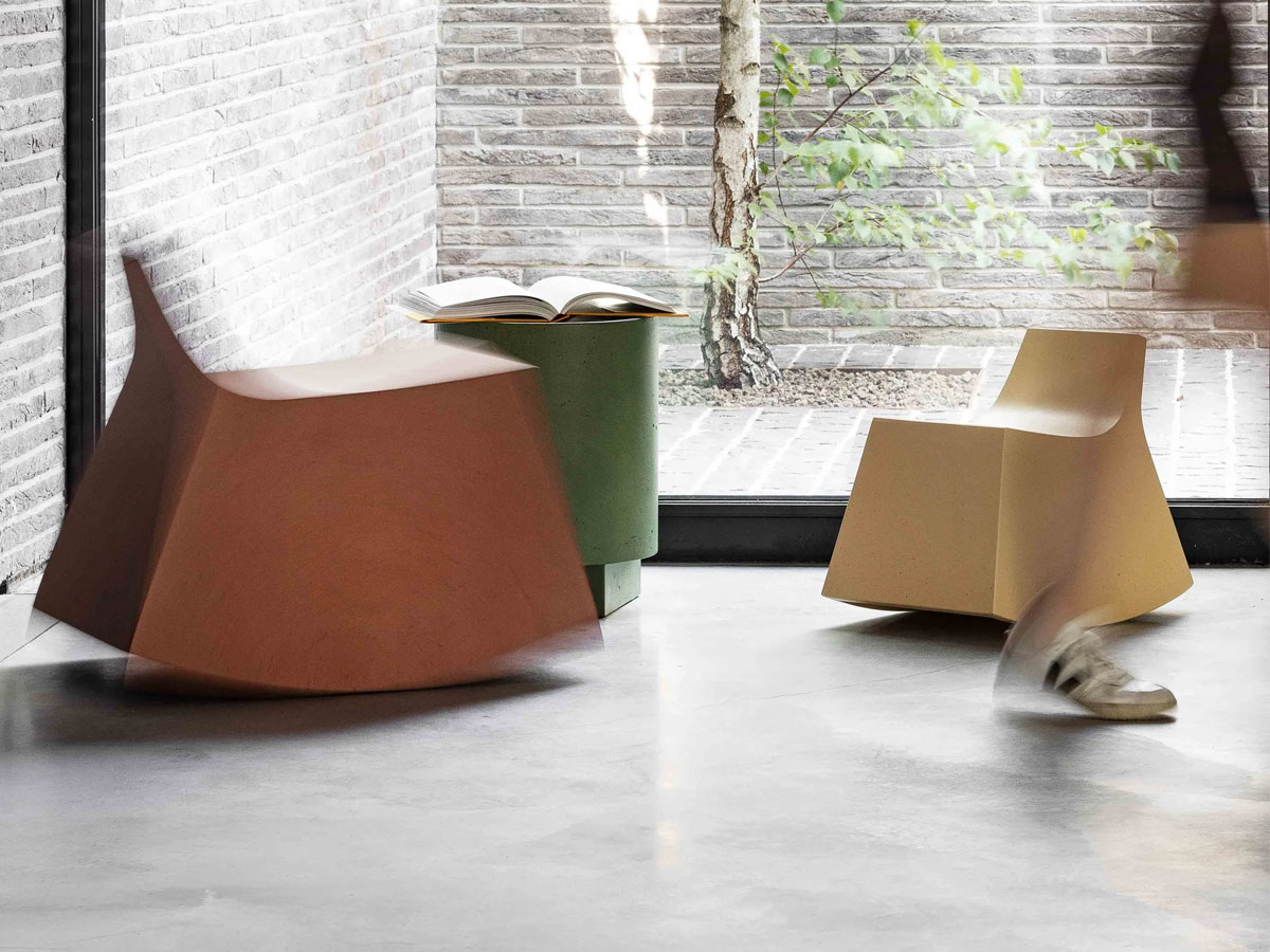 Cimento Burano Rocking Chair