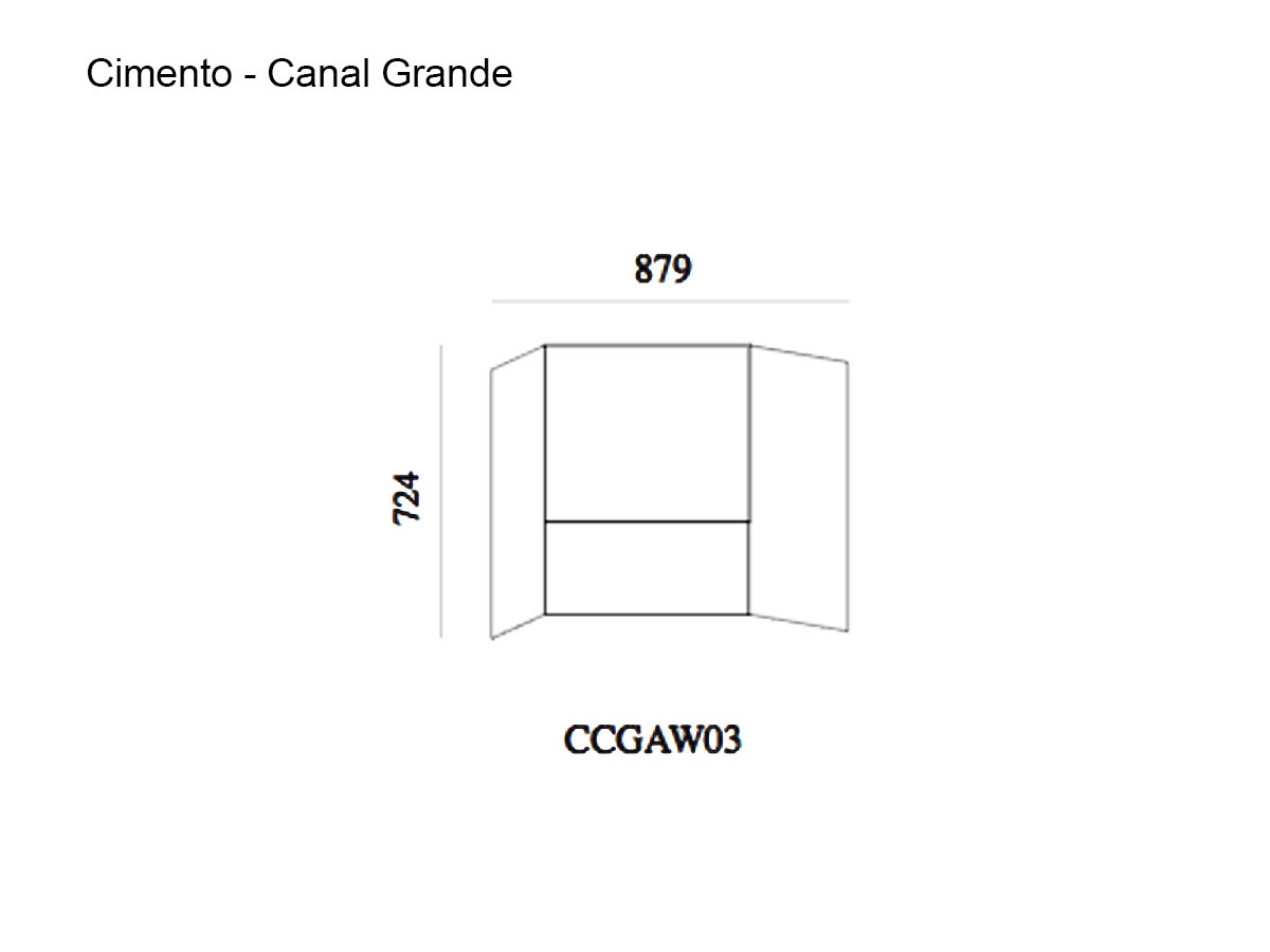 Картина Cimento Canal, большая · CCGAW03