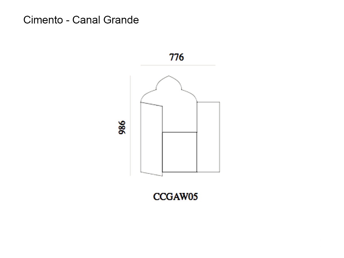 Картина Cimento Canal, большая · CCGAW05