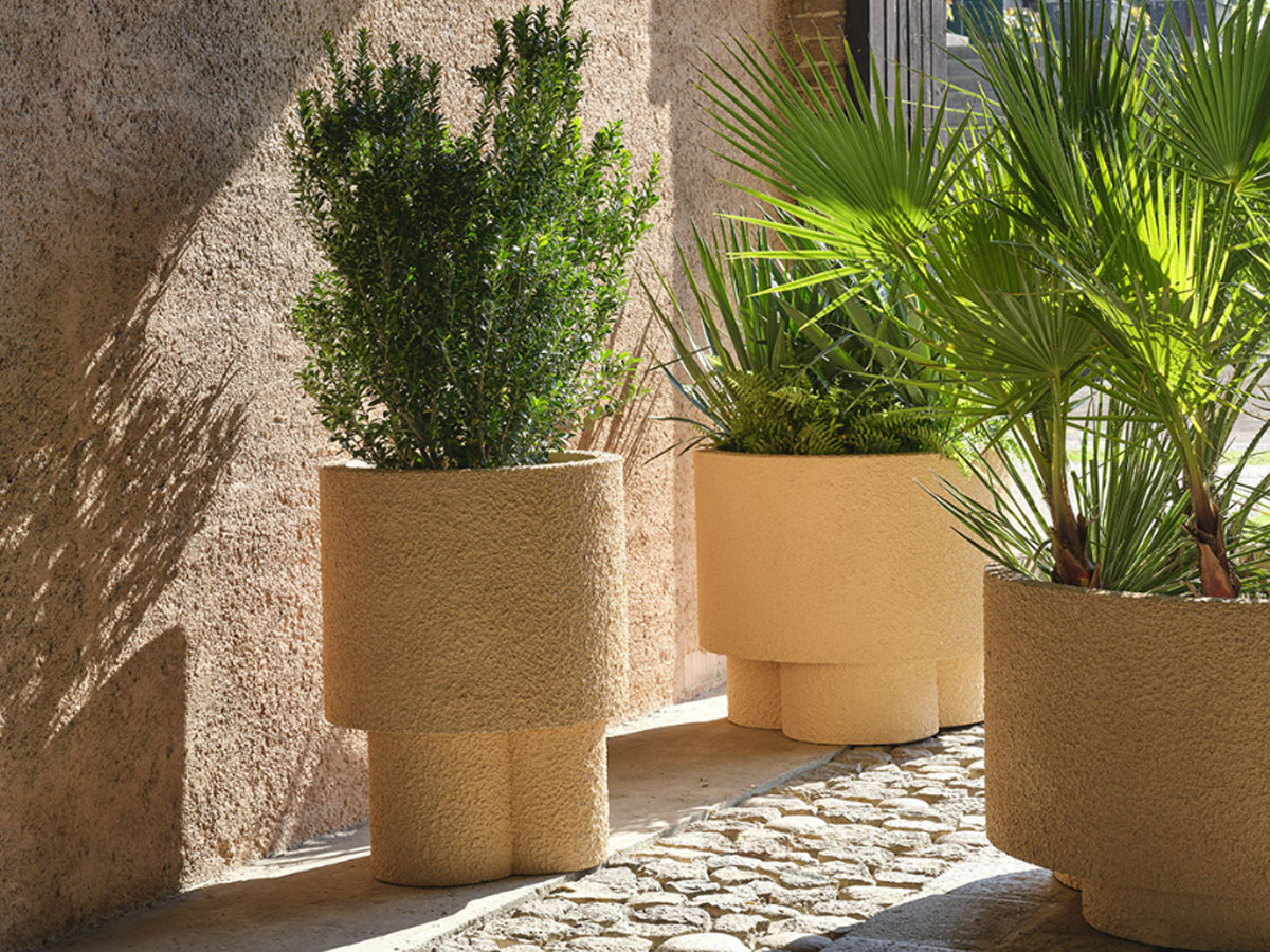 Cimento Erasmo Vase Irregular Base