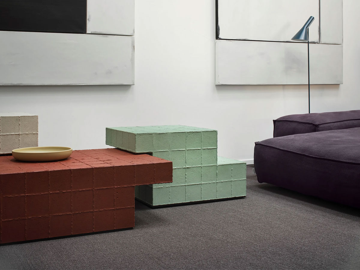 Cimento Fondamenta Coffee Table L 100 Cm