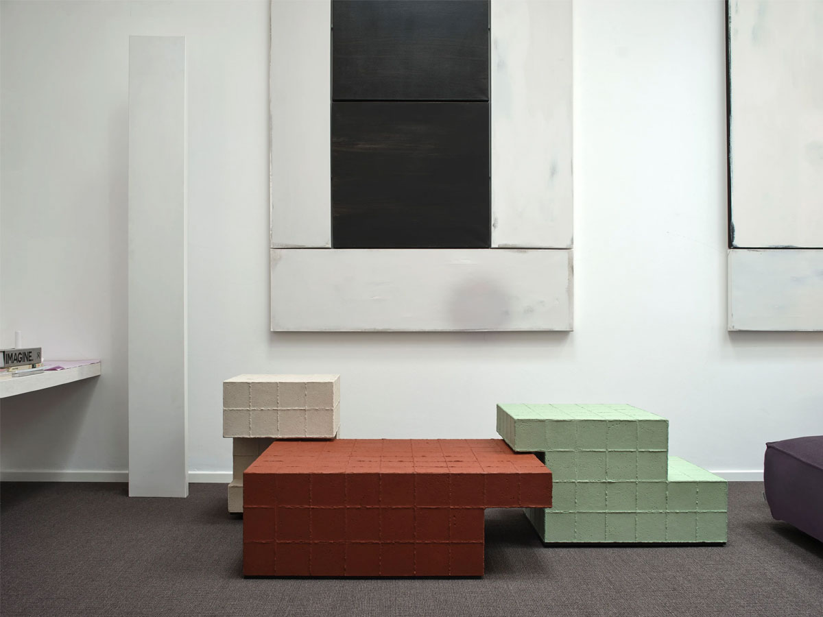 Cimento Fondamenta Coffee Table L 40 Cm