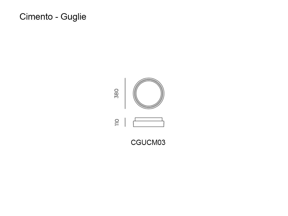 Cimento Guglie Vase Cgucm03