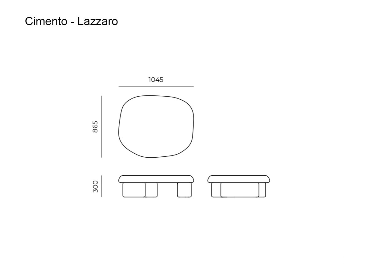 Cimento Lazzaro Coffee Table