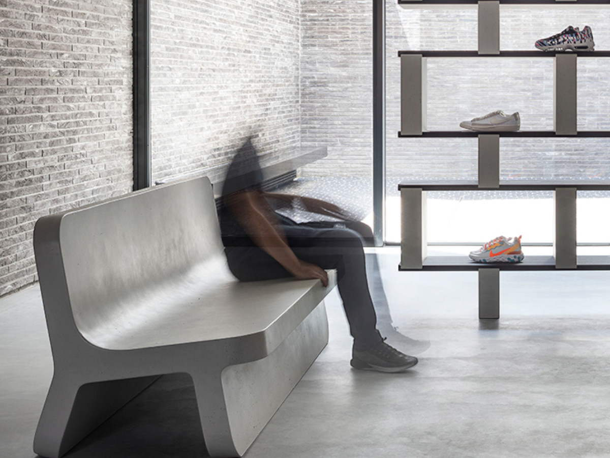 Cimento Torcello Bench