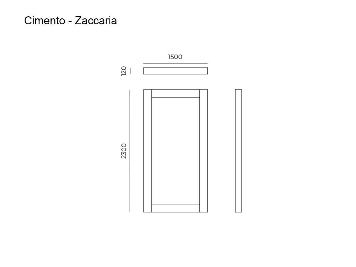 Cimento Zaccaria Mirror