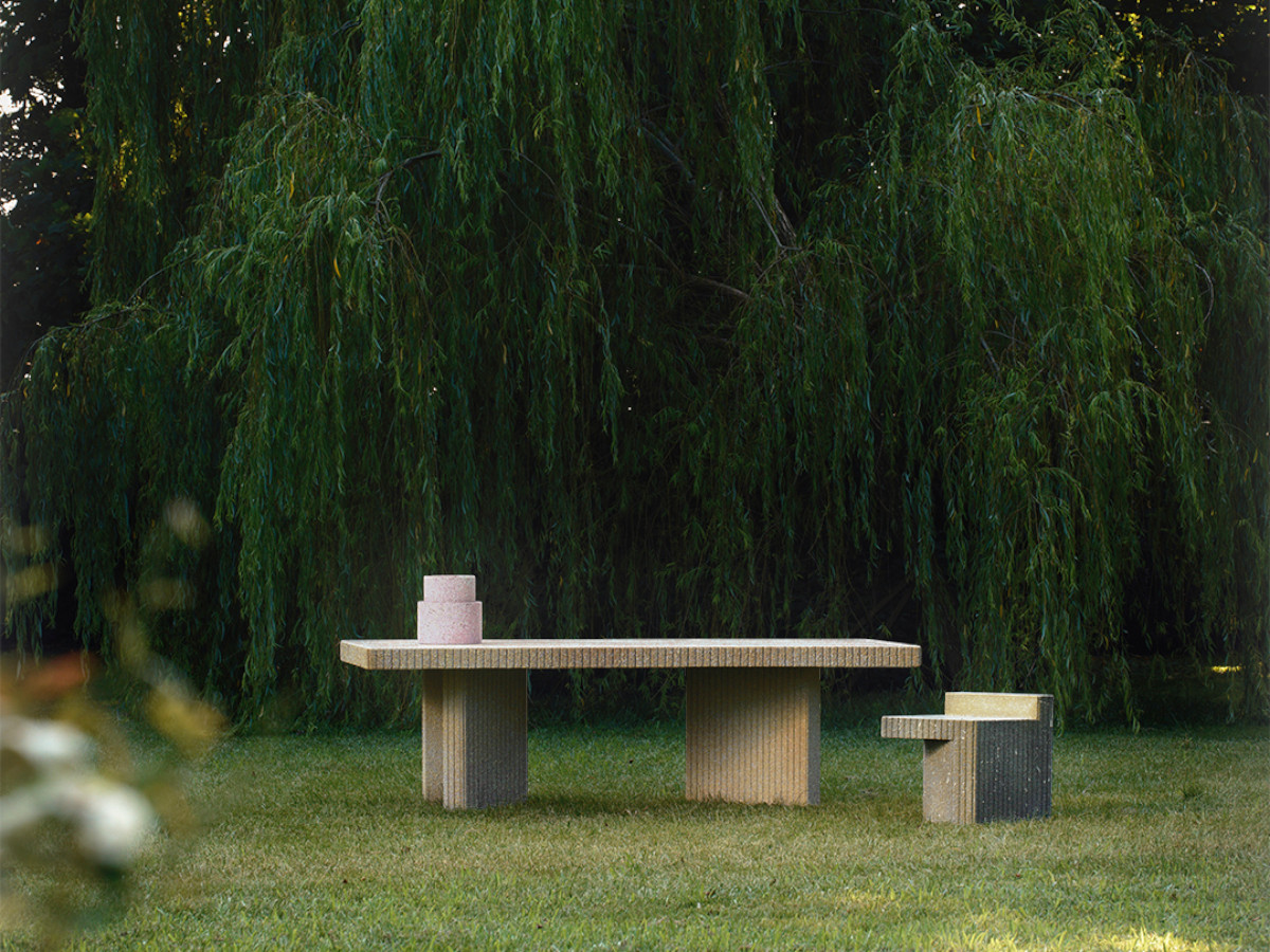 Cimento Zaccaria Rectangular Table