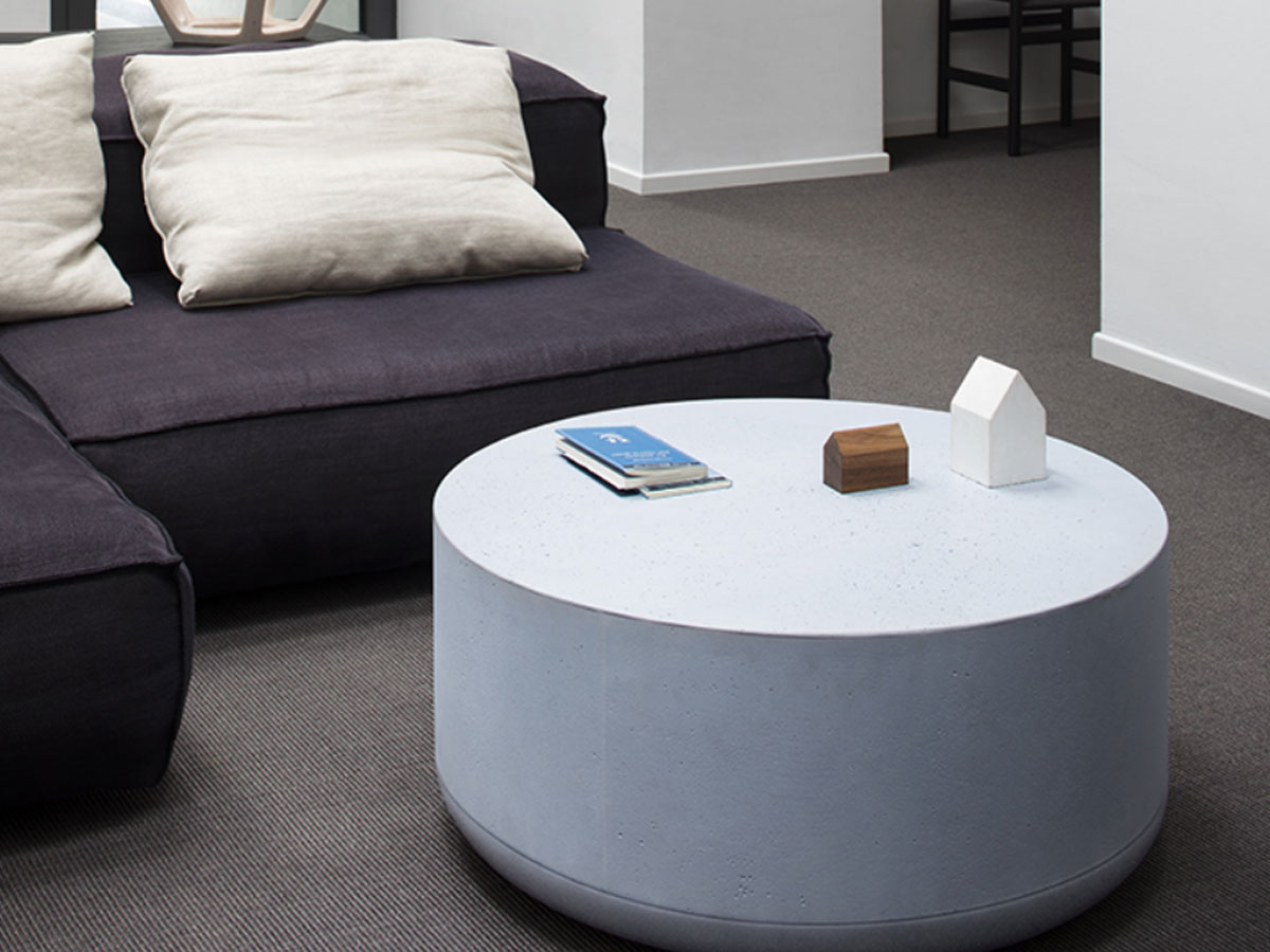 Cimento Zitella Coffee Table O 80 Cm