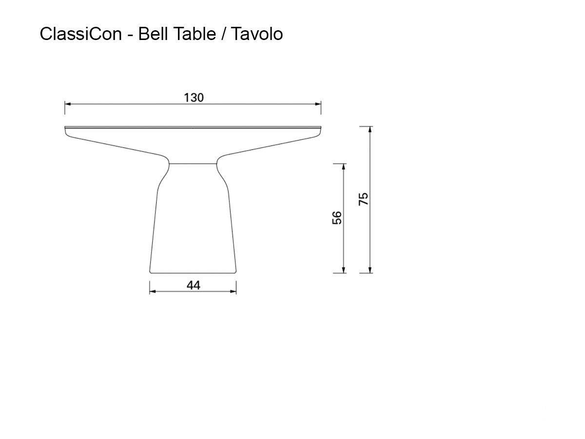 ClassiCon Bell Dining Table