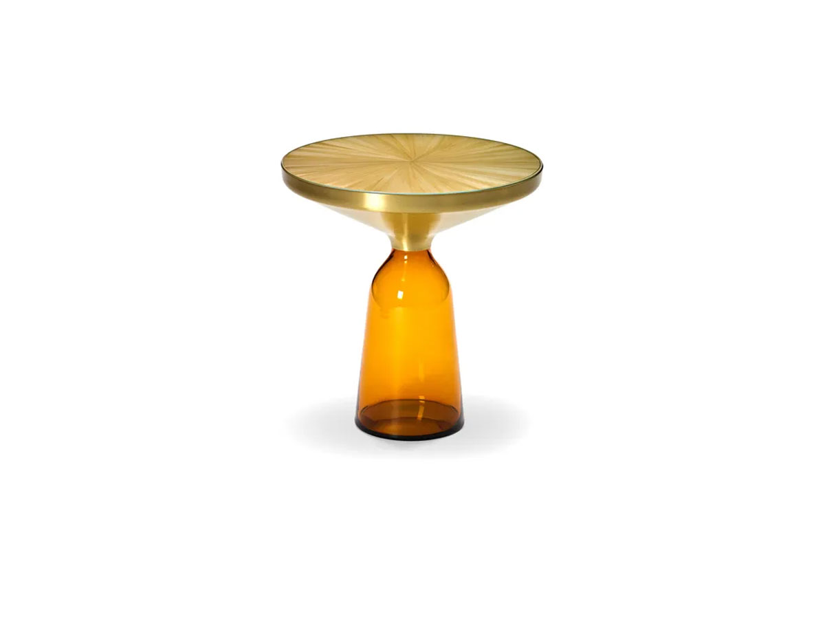 ClassiCon Bell Side Table Straw Marquetry