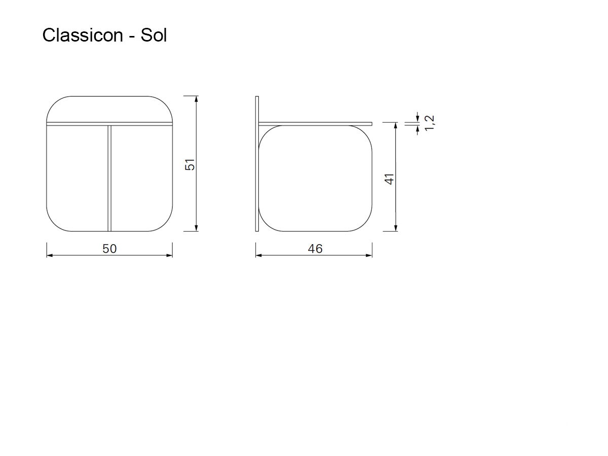 ClassiCon Sol Side Table