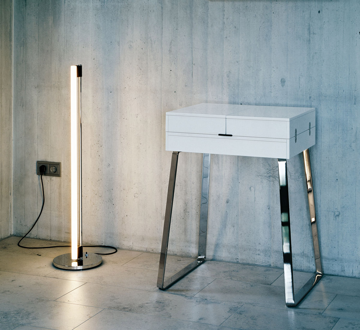 ClassiCon Tube Light Floor Lamp