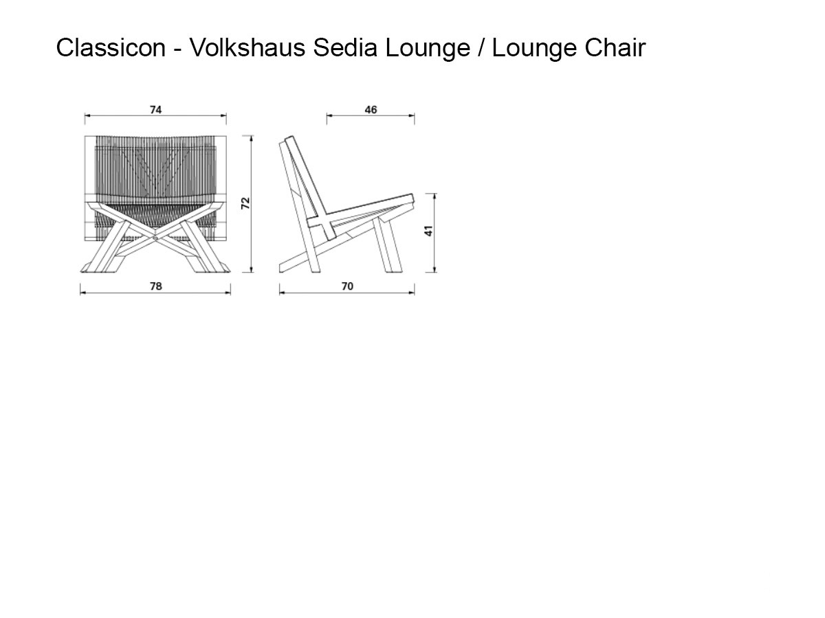 ClassiCon Volkshaus Lounge Chair