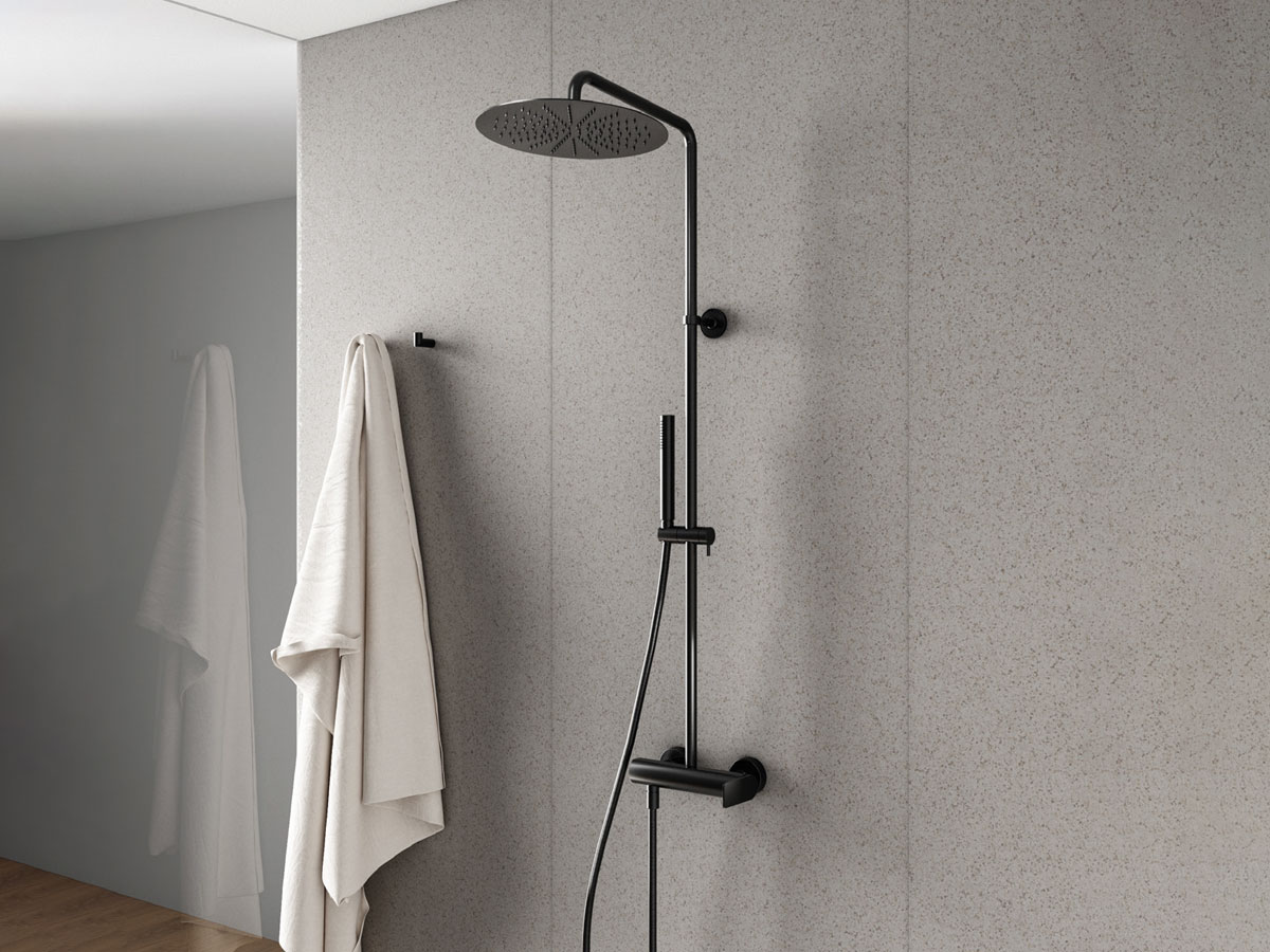 CRISTINA Rubinetterie Blade Wall Mounted Shower Column