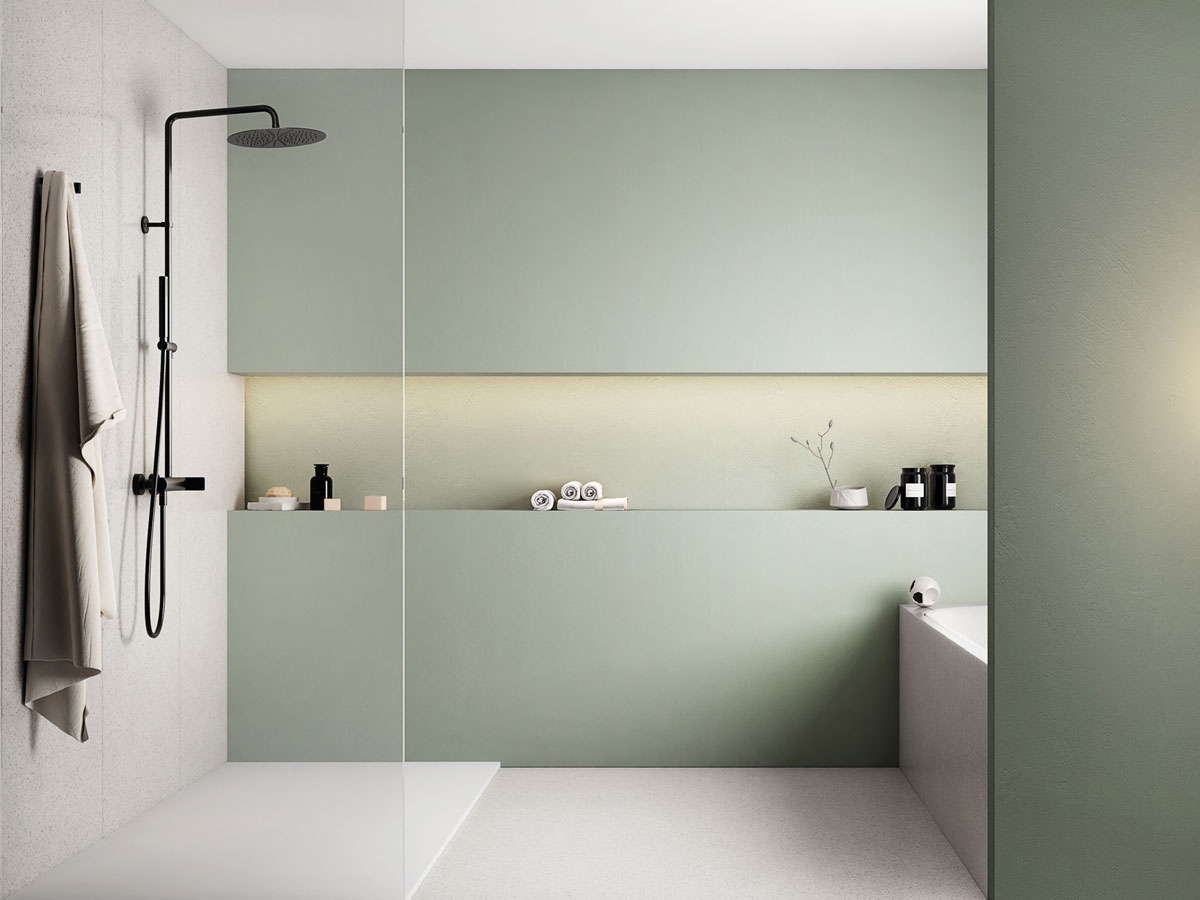 CRISTINA Rubinetterie Blade Wall Mounted Shower Column