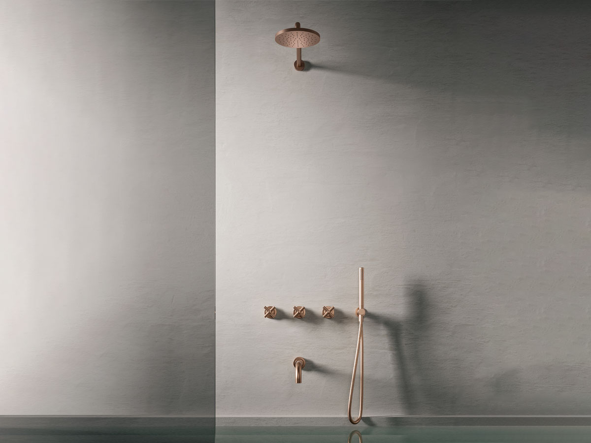 CRISTINA Rubinetterie Exclusive Wall Mounted Bathtub Mixer