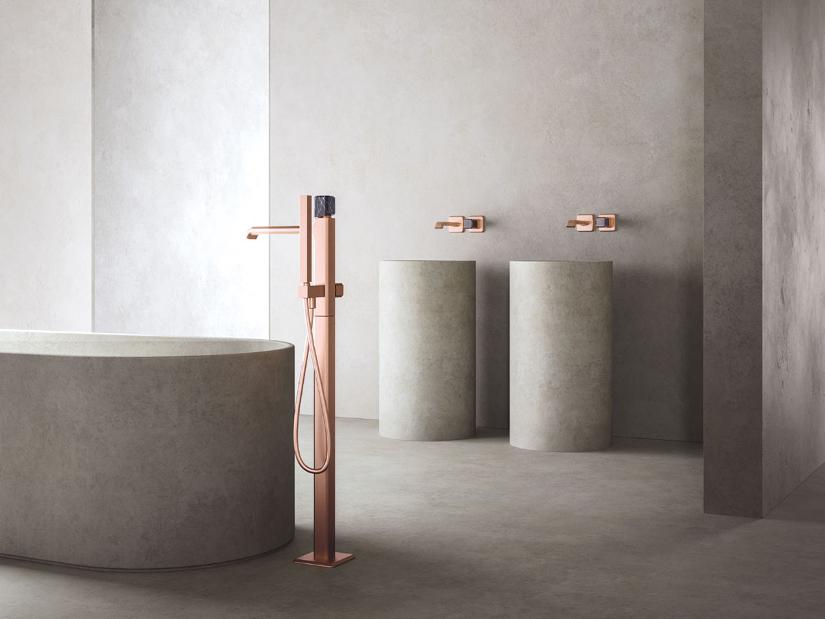 CRISTINA Rubinetterie Italy Floor Standing Bathtub Mixer