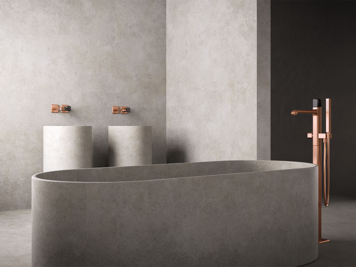 CRISTINA Rubinetterie Italy Floor Standing Bathtub Mixer