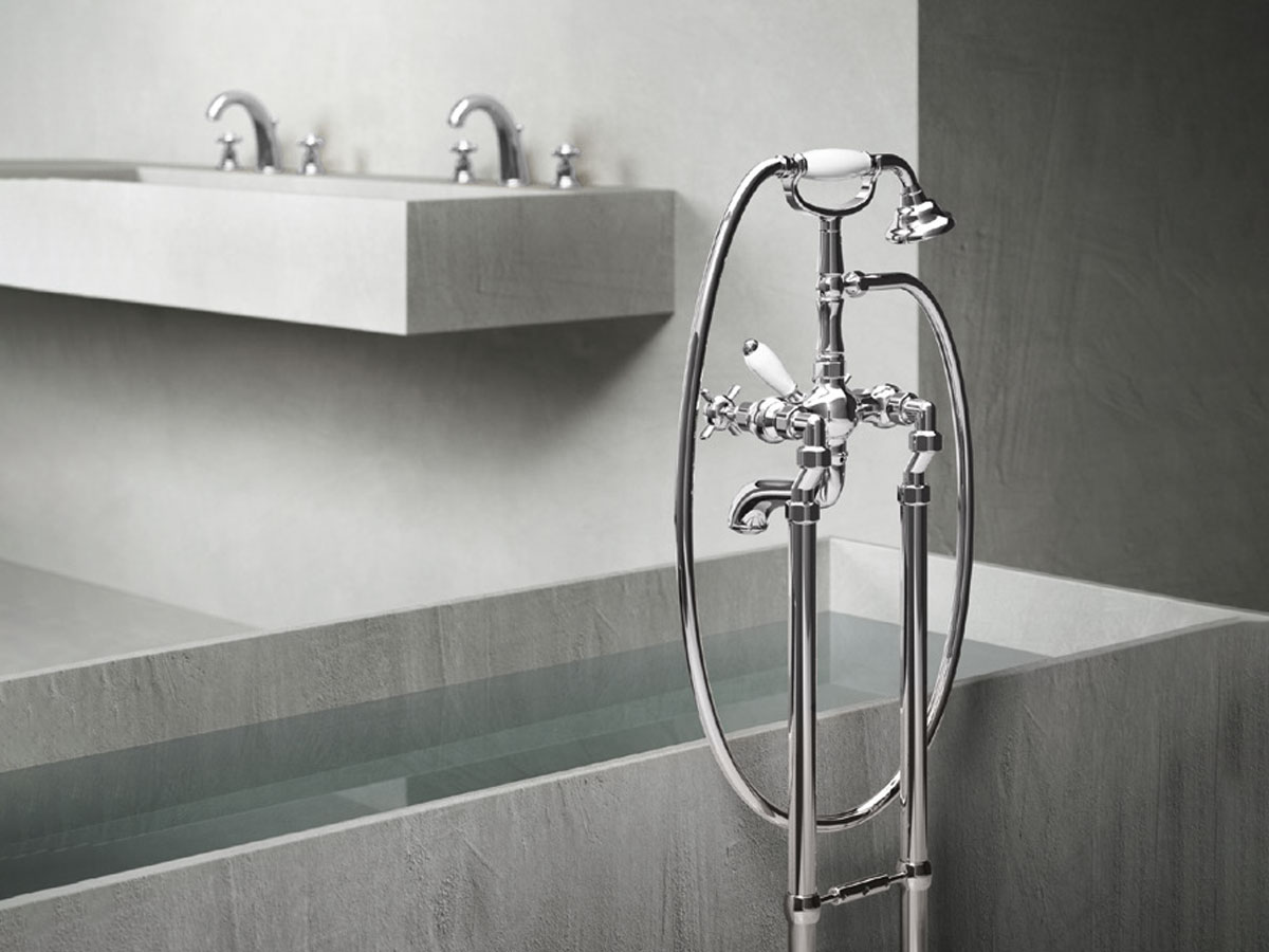CRISTINA Rubinetterie Londra Floor Standing Bathtub Mixer