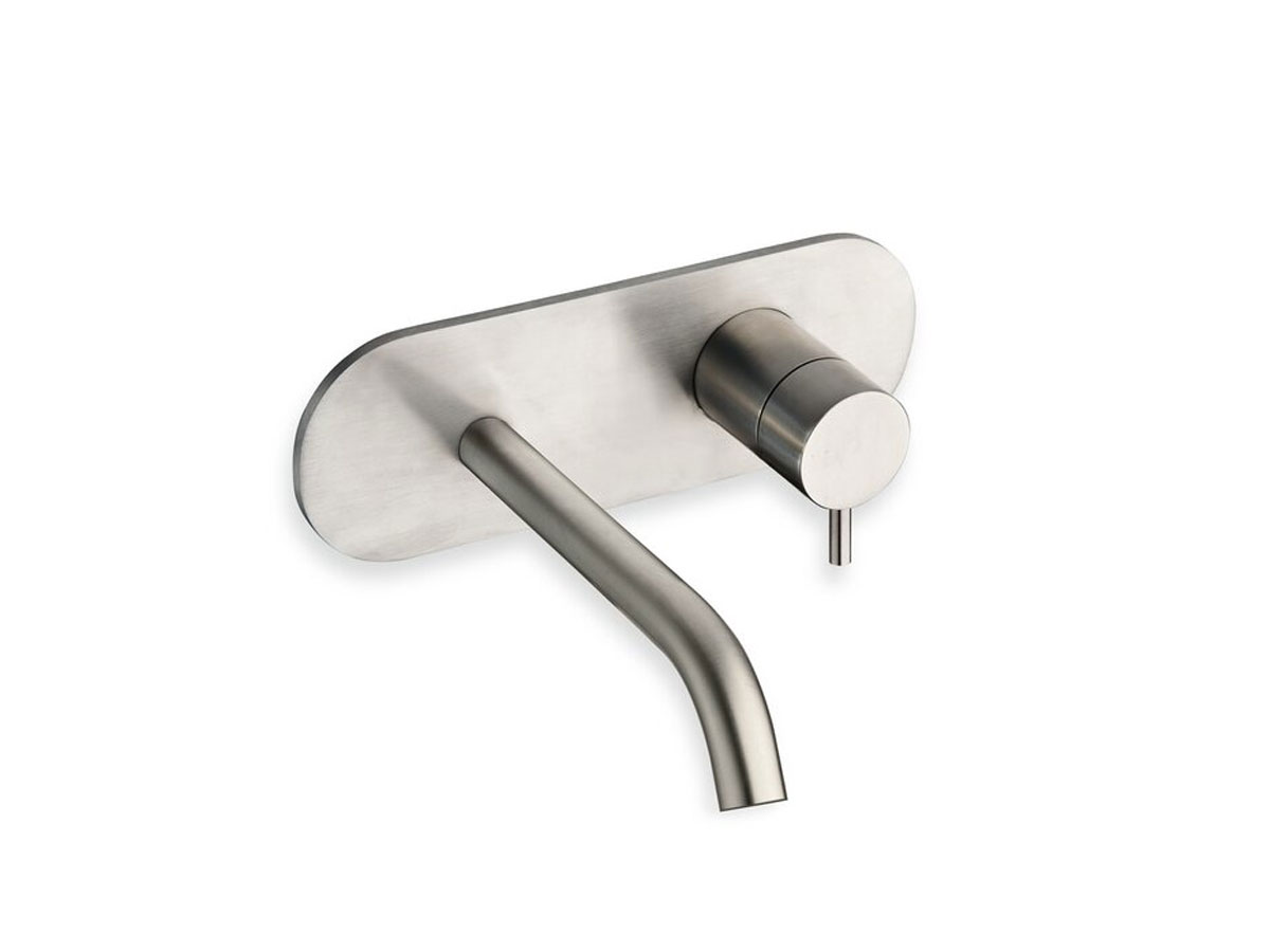 CRISTINA Rubinetterie Pix Stainless Steel Mixerinox Plate