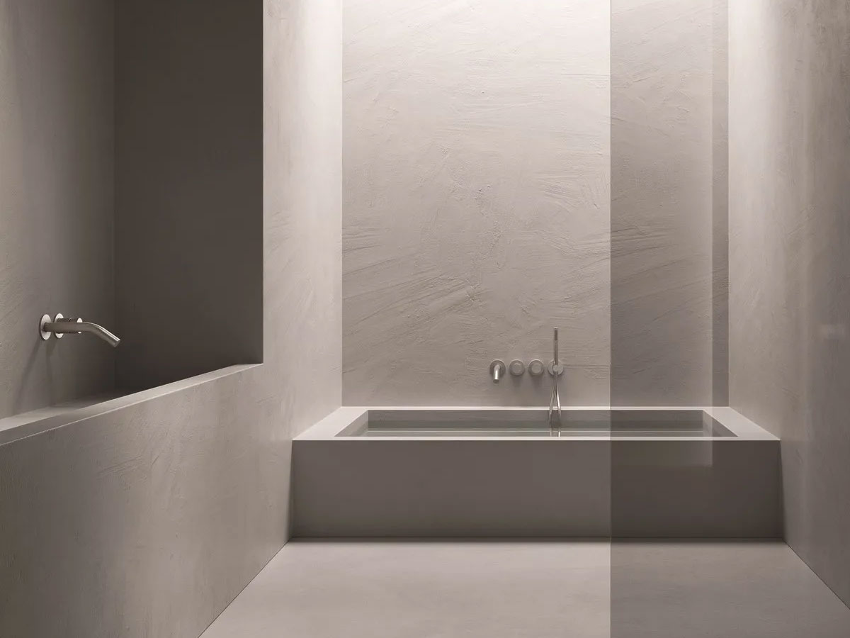 CRISTINA Rubinetterie Sx Stainless Steel Wall Mounted Bathtub Mixer
