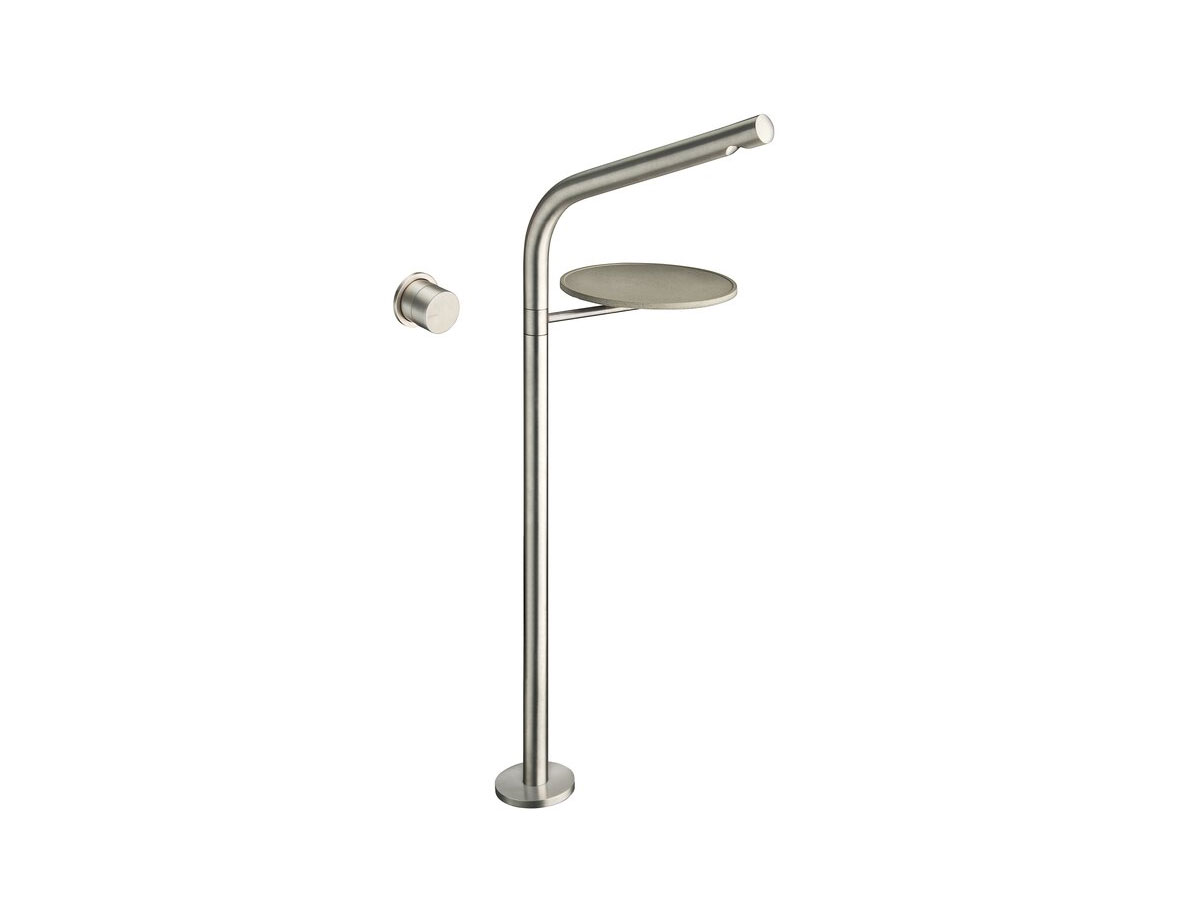 CRISTINA Rubinetterie Sx Stainless Steel Single Control Floor