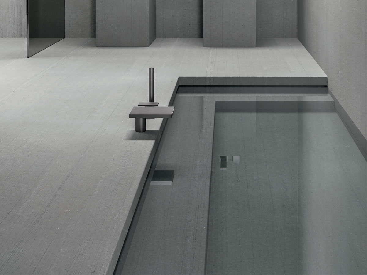CRISTINA Rubinetterie Tabula Deck Mounted Bathtub Mixer