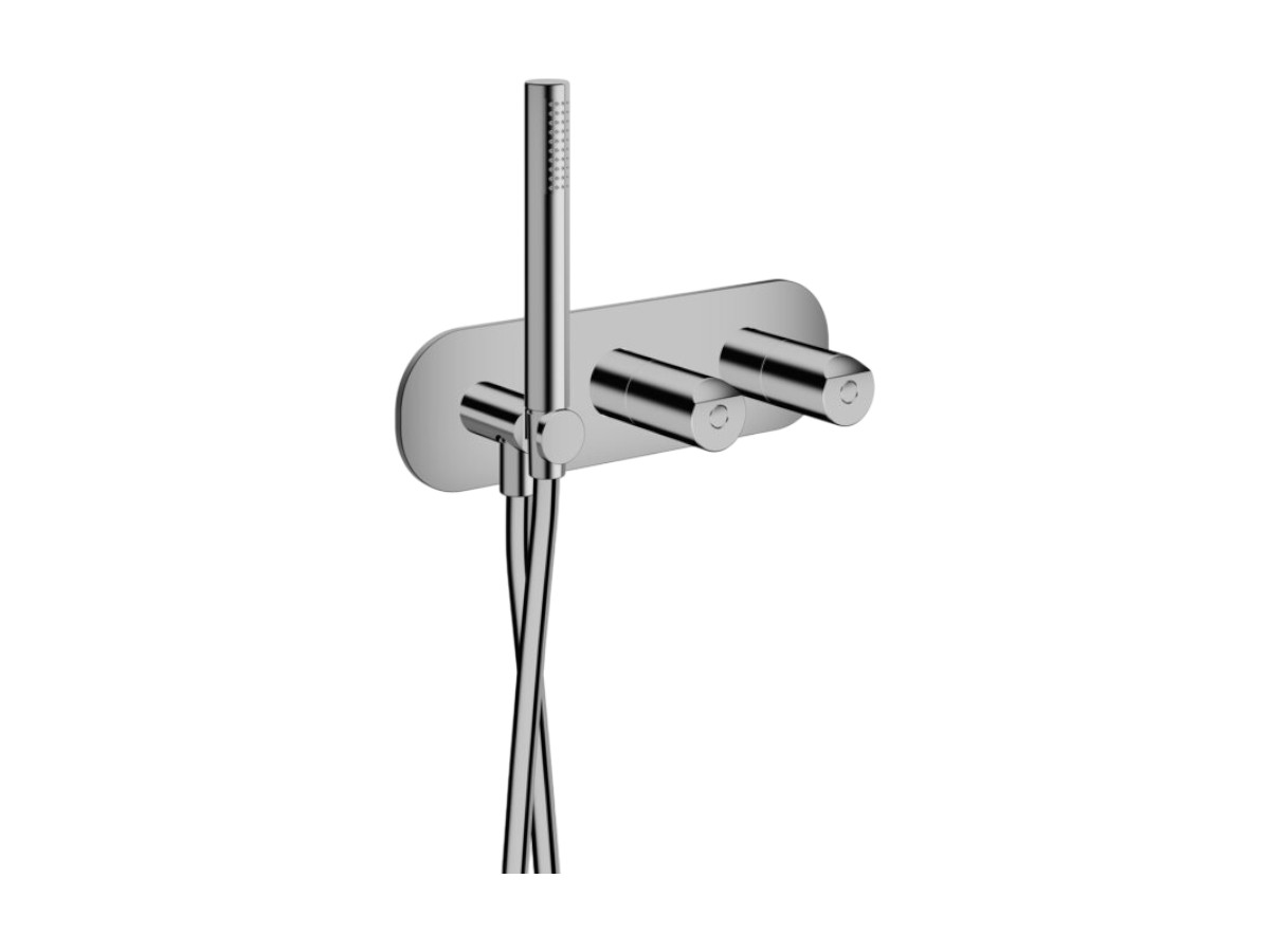 CRISTINA Rubinetterie Tilde Criti703 Wall Mounted Shower Mixer With Shower Head