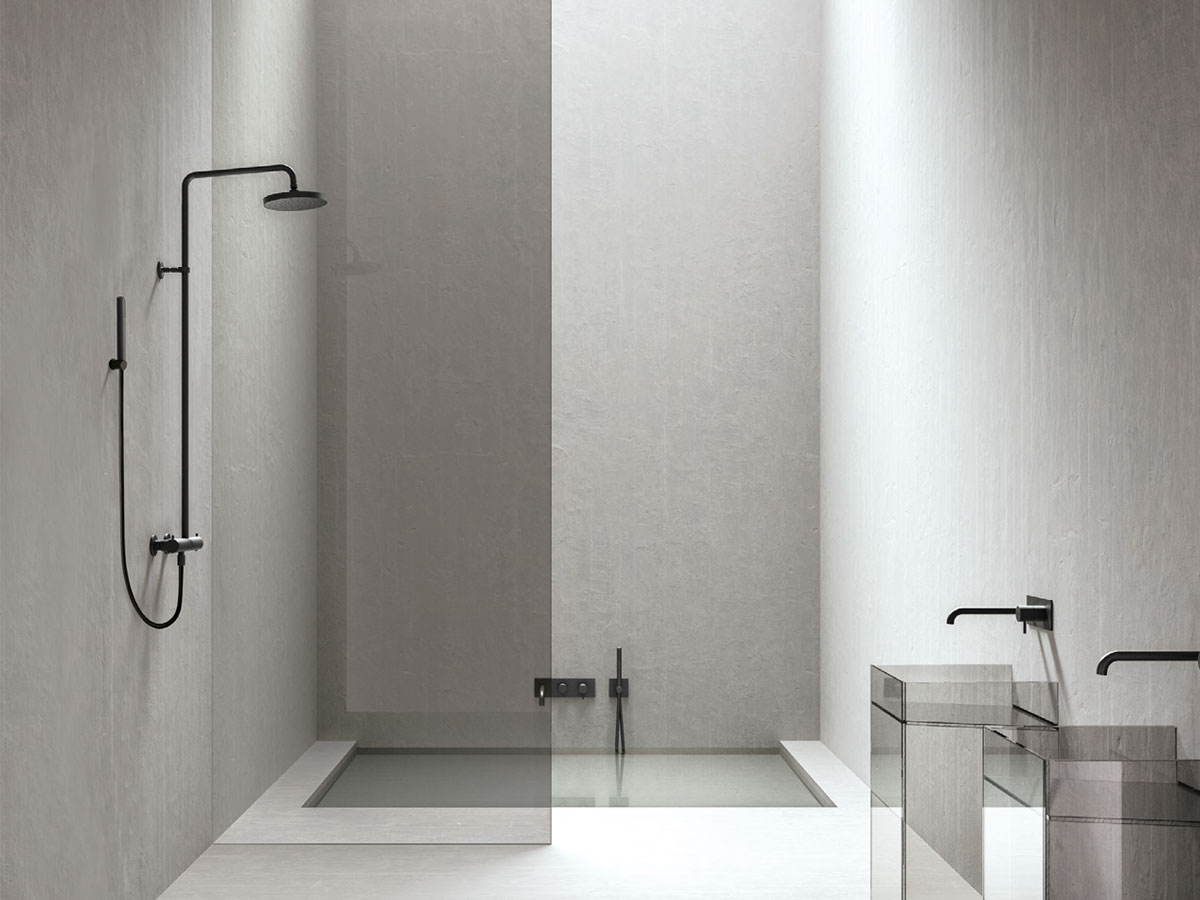 CRISTINA Rubinetterie Tricolore Verde Shower Column