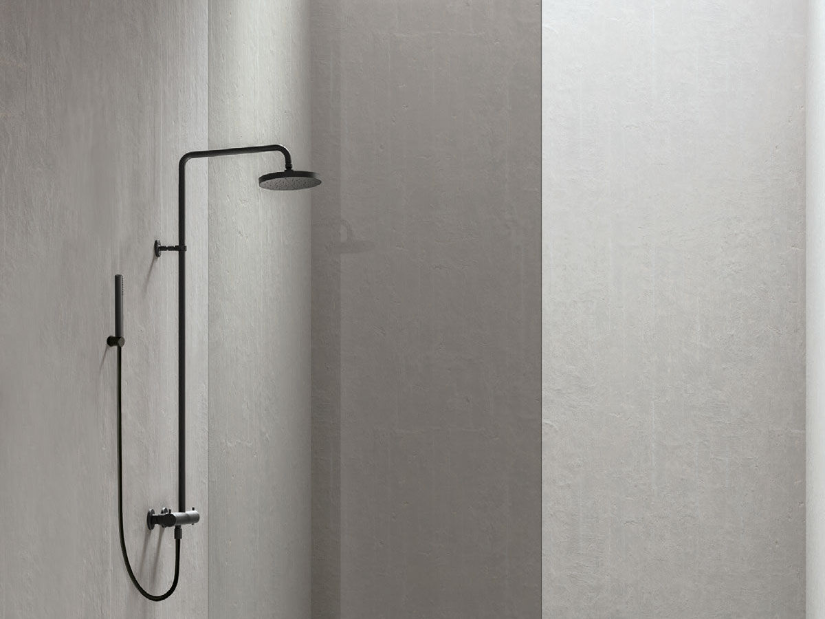 CRISTINA Rubinetterie Tricolore Verde Shower Column
