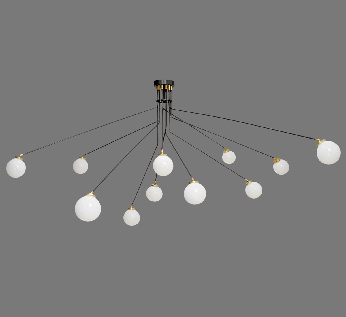 CTO Lighting Array Opal Large Suspension Lamp